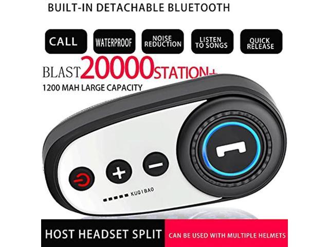 Host + Hard Wheat Helmet Mounted Bluetooth Headset 