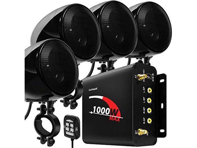 GoHawk TN4-Q 1000W 4 Channel Amplifier 