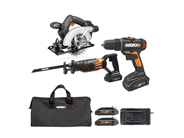 WORX 20V Cordless Drill Driver, 20V 