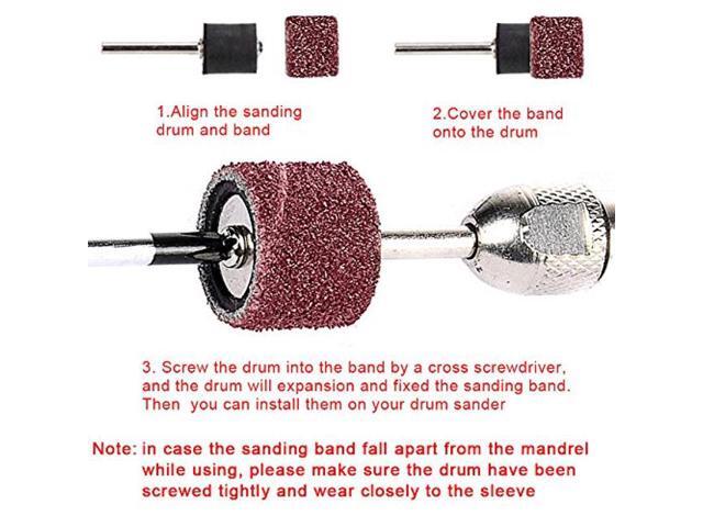 Drum Mandrels for Dremel Rotary Tool 