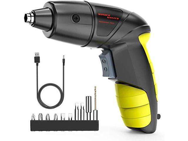 WONDER MASTER Cordless Screwdriver, 3.6 