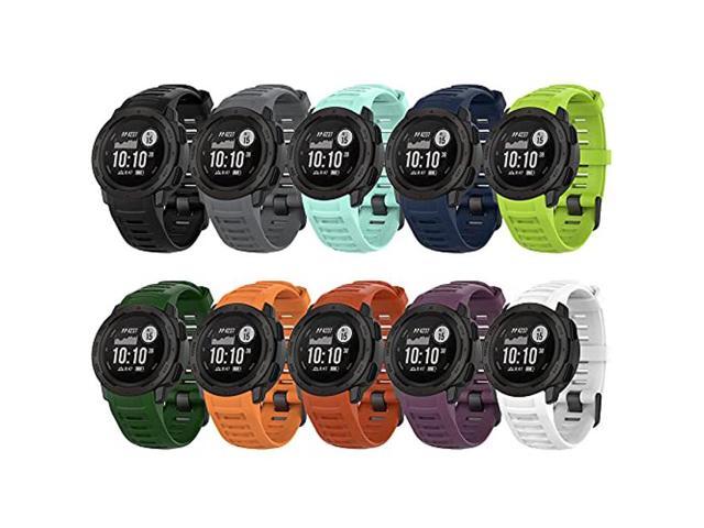 For Garmin Instinct Sports Tactical Dual Power Silicone Replacement Band Strap
