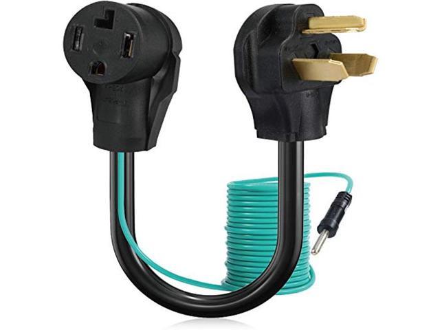 UNIVERASAL DRYER ELECTRIC CORD MALE 10-30P 3-PRONG PLUG 220 APPLIANCE POWER WIRE 