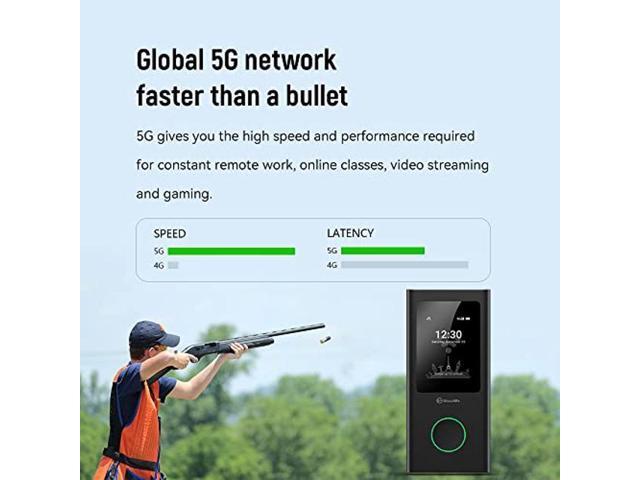 GlocalMe Numen Air 5G Mobile WiFi Router WiFi 5 Global Frequency