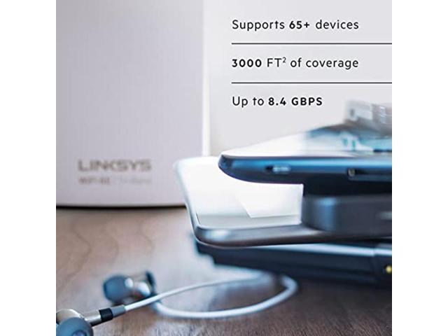 Linksys Atlas Max 6E: Tri-Band Mesh WiFi 6E System (MX8501) for sale online