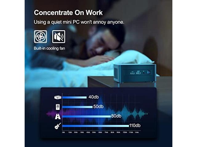 Intel 2022 Newest NUC 12 Pro Mini PC Kit NUC12WSHi5 Desktop