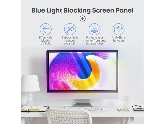 VINTEZ 23 Inch Removable Blue Light Blocking Screen Protector Panel for ...