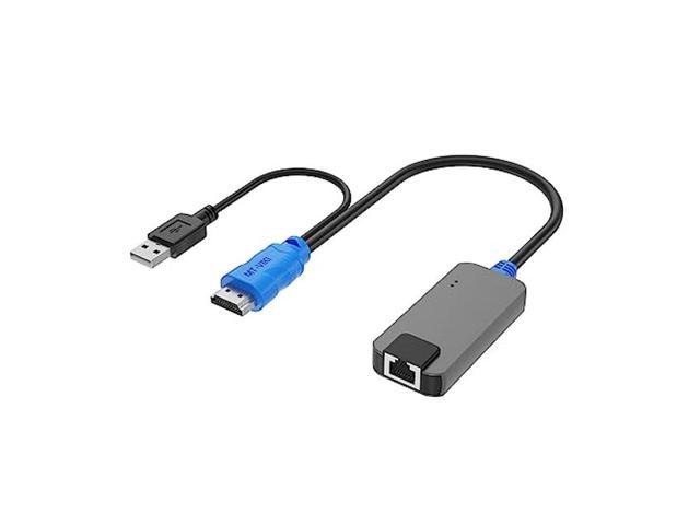 MT-VIKI 1 Pack USB HDMI to RJ45 Dongle, Work for MT-VIKI CAT6 KVM ...