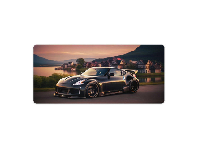 Large Mouse Pad Gaming Cool 370z JDM Cool Sunset Japanese Car Desk Mat ...
