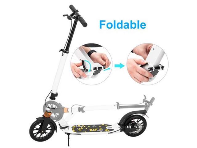 Scooter Quick Release Folding System Dual Suspension System Adults Kids Aqua