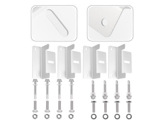 4pcs Aluminum Alloy Durable Premium Sturdy Solar Panel Supports Solar Panel Brackets