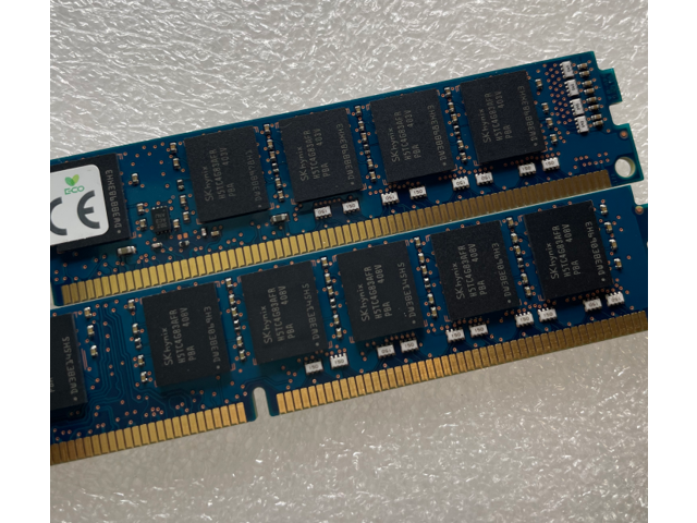 SK hynix 8GB x1 PC3L-12800E 1.35V HMT41GE7AFR8A-PB VLP ECC Unbuffered RAM  240pin