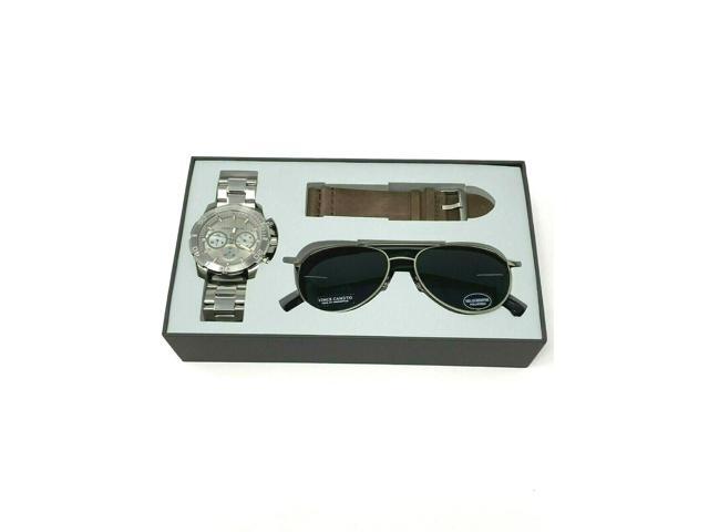 vince camuto chronograph stainless steel men's watch