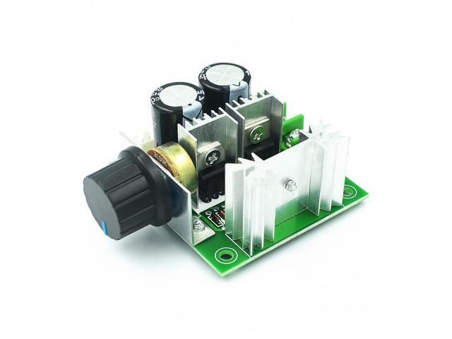 12V-40V 10A PWM DC Motor Speed Controller Dimmer Voltage Regulator w/Knob Kit #
