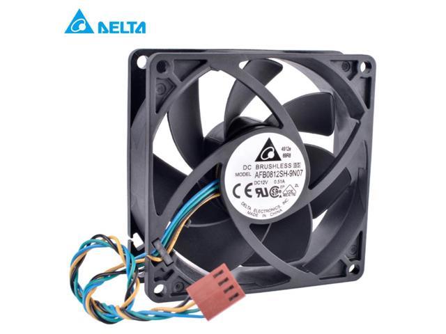 NEW Computer Power Supply Replacement 80mm Internal Fan 12V DC 2-wire no pin 8cm 