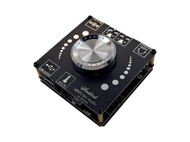 50/100W Bluetooth Digital Power Amplifier Board 2 Channels 360° Stepless Tuning 