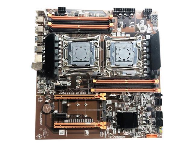 X99 Motherboard  Dual CPU X99 LGA 2011 DDR4 RECC 2011-V3 V4 CPU M.2 Interface SATA 3.0X6 Computer Motherboard