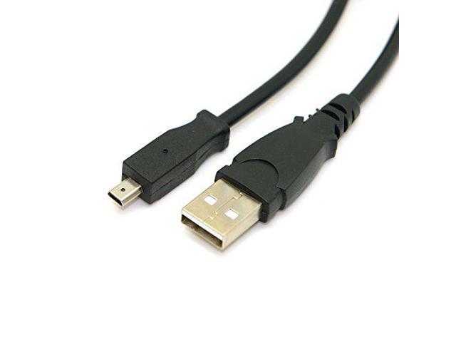 USB PC Data Sync Cable Cord Compatible with Samsung Digimax Camera SL30 SL 30 NX5 V3 V4
