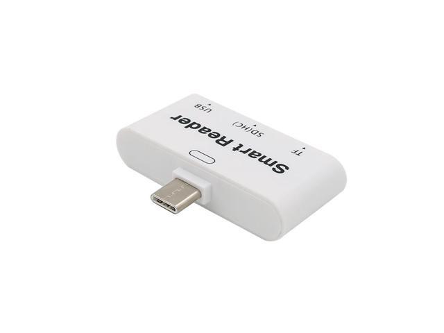 USB3.1 Type-C to SD / TF SD Memory Card Reader 1 Port USB 3.0 