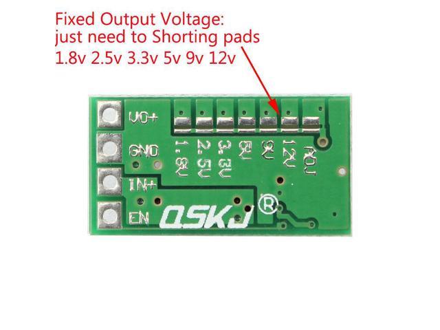 DC Buck Step down Adjustable Voltage Regulator Module 5v~24v to 1.8v 3.3v 12v 2A 