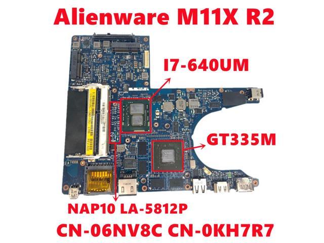 Cn 06nv8c 6nv8c Cn 0kh7r7 Kh7r7 For Dell Alienware M11x R2 Laptop Motherboard Nap10 La 5812p With I7 640um N11p Gs1 A3 100 Test Newegg Com