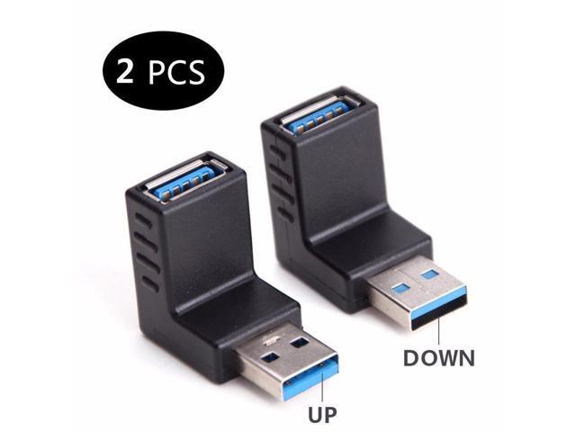 USB 3.0 Adapter 90 Degree Male to Female Combo Vertical Up and Down Angle Coupler Connector 2PCS - Newegg.ca USB 3.0 Adapter 90... 