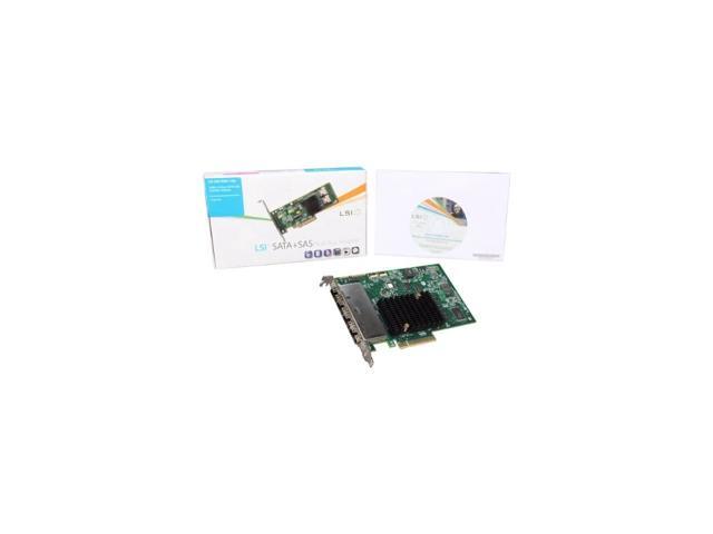 LSI LSI00276 PCI-Express 2.0 x8 SATA / SAS 9201-16e Host Bus Adapter Single Pack--Avago Technologies