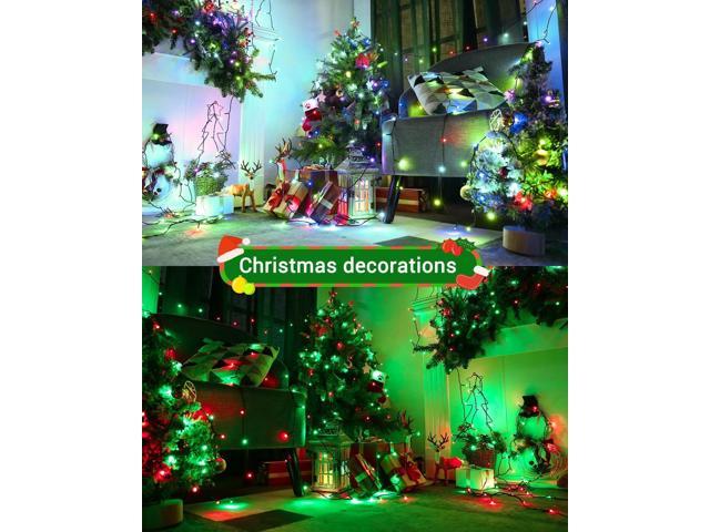 Waterproof Battery Operated Outdoor Lights 132FT 300LED Battery Powered String  Lights 8 Mode with Timer Decoration for Christmas Patio Balcony Garden  Backyard Tent Outside Camping Warm White 