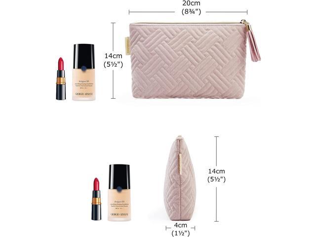 Small Cosmetic Bag, Elegant Roomy Makeup Bags,lipstick pouch