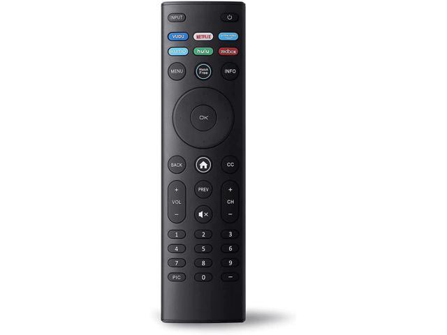 XRT140 Remote Control for VIZIO D-Series M-Series P-Series V-Series LED Smart TV with Watch Free Channel Number Keypad and 6 app Buttons