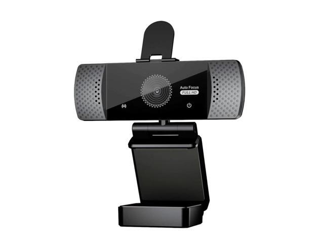 Webcam, 1080P Resolution 200w pixels Live Streaming Camera with Stereo Microphone, Desktop or Laptop USB Webcam for Widescreen... 