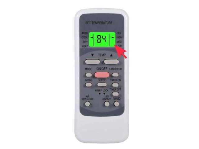 Universal Replacement Remote Control Compatible for Air Conditioning with BIG KEY and LED BACKLIGHT 