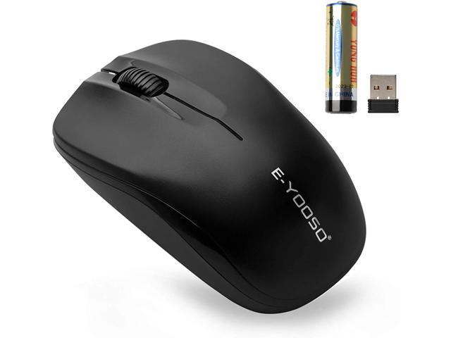 Wireless Computer Mouse for Laptop Chromebook 2.4GHz Cordless Mouse