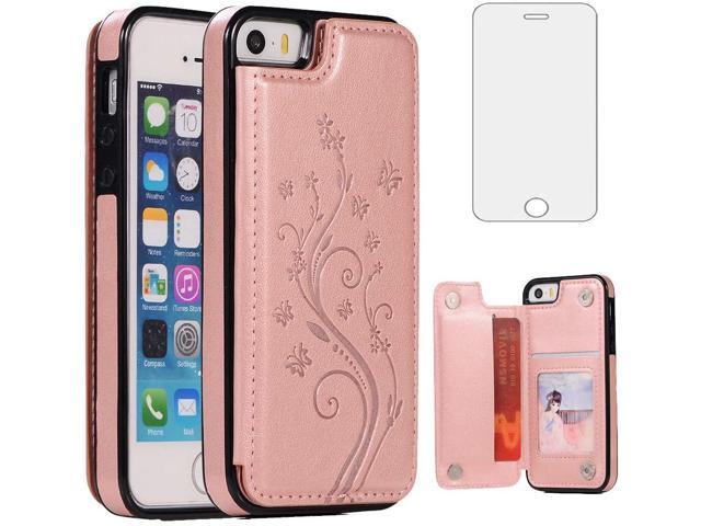 Phone Case For Iphone Se 16 Edition Iphone 5s 5 With Tempered Glass Screen Protector And