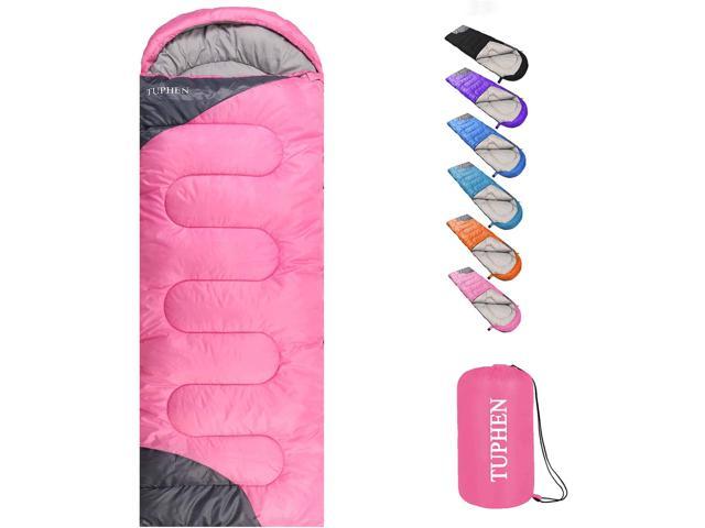 Sleeping Bag for Kids Adults Backpacking Hiking Camping Microfiber 3 Season for sale online 
