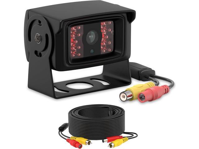 RCA Backup Camera for Trucks with 33-ft Cable and RCA Coupler CCD Sensor  Heavy Duty