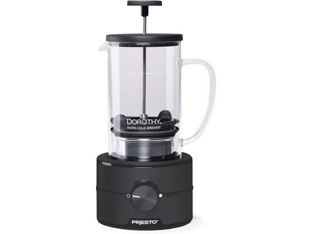 Presto 02937 Dorothy™ Electric Rapid Cold Brewer - Cold brew at home in 15  minutes - No more waiting 12 to 24 hours.