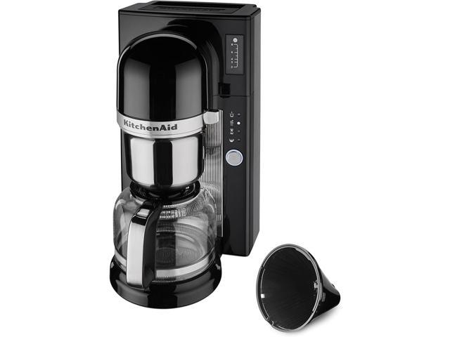 KitchenAid KCM0801OB - Cafetera para verter sobre café, color negro ónix