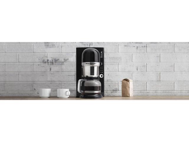 KitchenAid KCM0801OB - Cafetera para verter sobre café, color negro ónix