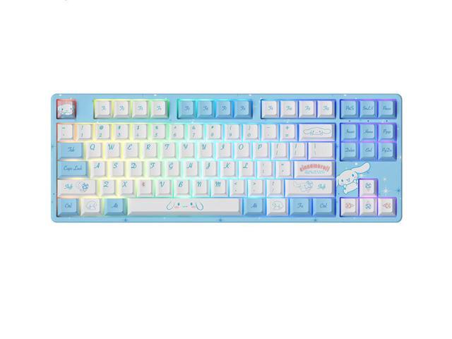 pink and blue gaming keyboard