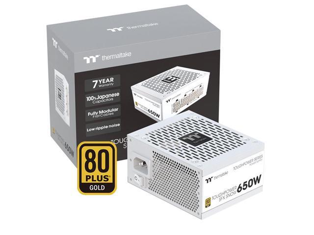 Thermaltake Toughpower SFX 650W White Power Supply, 80 PLUS Gold