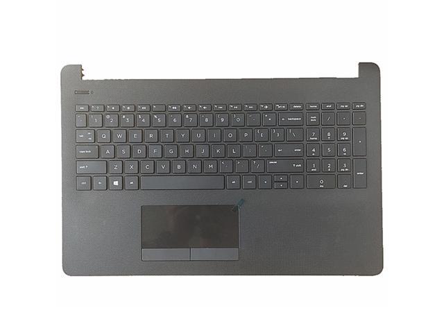 Replacement for HP 15-BS 15-BW 15-BS020WM 250 255 G6 11.6 Laptop Upper Case Palmrest Keyboard Touchpad Assembly Part 925008-001 AP204000E00 