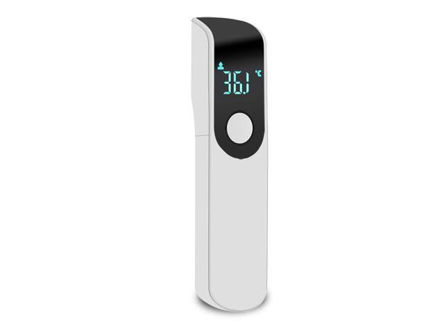 Non-contact Thermometer Forehead Infrared Electronic Thermometer Mini Household Handheld Electronic Thermometer for Adults and Kids (White)