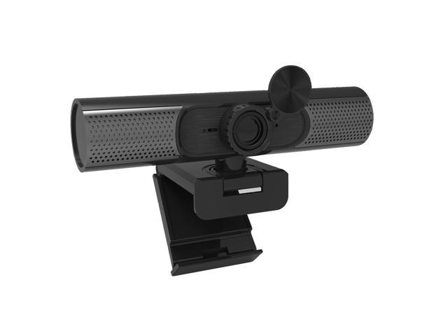 Goaic 1080P QHD Webcam with Microphone & Privacy Cover for PC Desktop Laptop, Autofocus Computer Web Camera USB 2.0 Plug & Play for Live Streaming, Video Calls, Online Lessons, Conference, Games