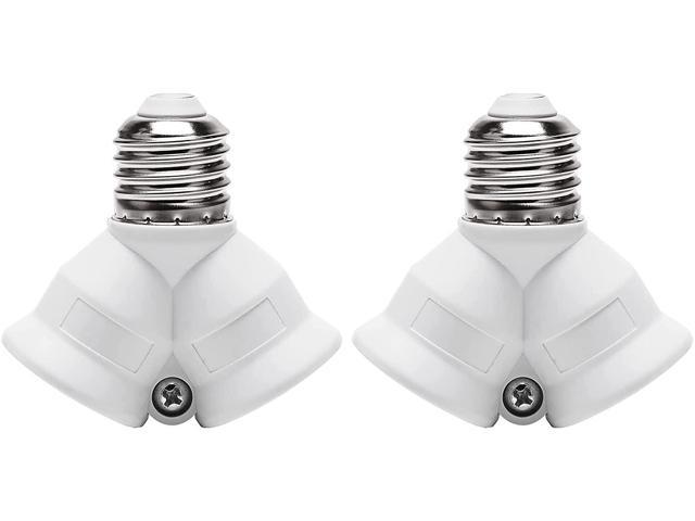 Lighting Accessories E27 1 to 2 E27 LED Lamp Bulb Adapter Converter Splitter Base Socket