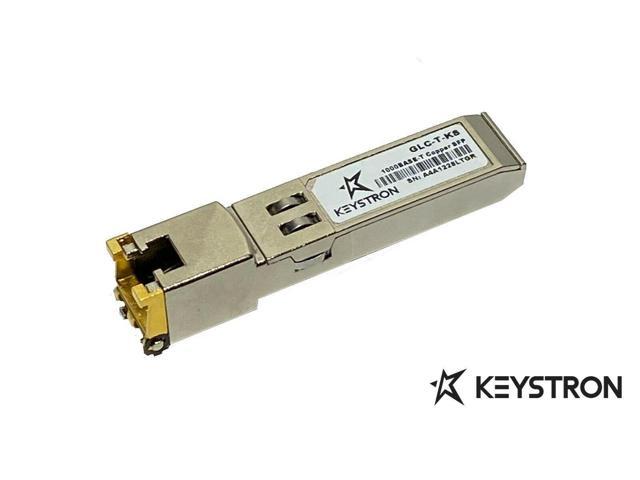 1000Base-T Transceiver Compatible for Cisco GLC-T/GLC-TE/SFP-GE-T 100m Netgear Ubiquiti UF-RJ45-1G QSFPTEK 1.25G SFP RJ45 Copper Module 