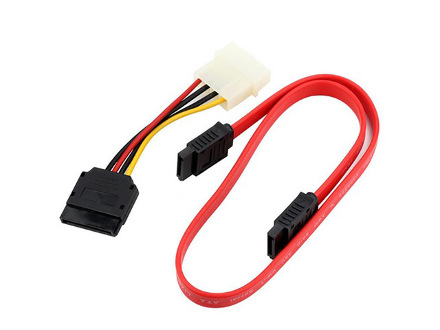 USB 2.0 To IDE SATA Adapter Cable – For 2.5/3.5 Inch Hard Drives (Generic)