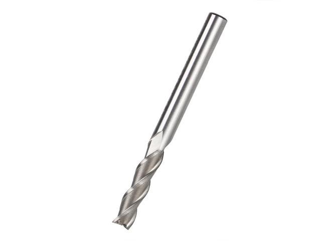 End Mill Cutter CNC Bit Extra Long 6mm 3 Flute HSS & Aluminium End Mill ...