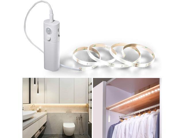 Auraglow Set of Two Wireless LED Battery Powered Indoor Spotlights with Remote Control White Light and Colour Changing Reading Picture and Display Lamps Cupboard Bedside