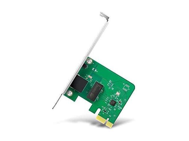 TP-LINK TG-3468 Gigabit PCI Express Network Adapter - Green, 32-bit PCI Express/1 10/100/1000 Mbps RJ45 port, IEEE 802.3x flow control, Win 10/8.1/8/7/Vista/XP